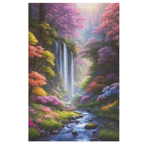 1000 Teile Puzzle Für Jugendliche,Landscape Puzzles,Erwachsenenpuzzle,Holzpuzzles,Dekompressionsspiel,Spielzeugpuzzles （78×53cm） von GGJJTT