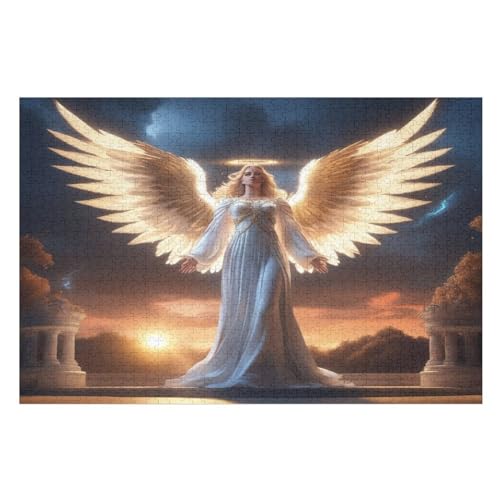 1000 Teile Puzzle Für Jungen Und Mädchen, Standard-Puzzles, Engel -Puzzles, Familienspiele, 75×50cm 1000 Teile Puzzle Für Jungen Und Mädchen, Standard-Puzzles, Engel -Puzzles, Familienspiele, 75×50cm von GGJJTT