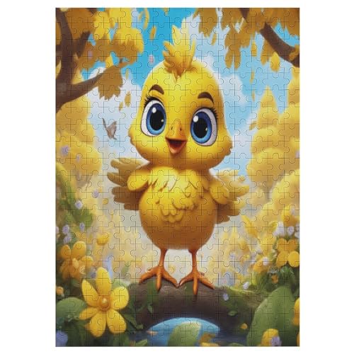 Huhn-Puzzlespiel Aus Holz, 300 Puzzleteile, Kreatives Puzzle Für Teenager Und Erwachsene, Kreatives Spielzeug, Puzzles, （42×30cm） von GGJJTT