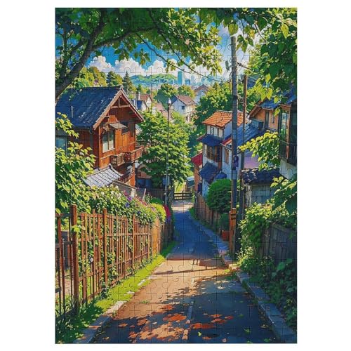 Japan Style 300 Teile Premium-Puzzles Für Erwachsene Kinder- Holzpuzzles Spaß Und Lernspiele - Perfekte Puzzle-Geschenke （42×30cm） von GGJJTT