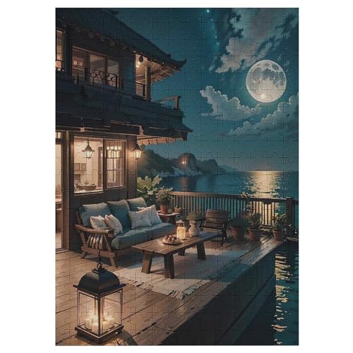 Japan Style Puzzles 300 Teile Erwachsener Kniffel Spaß Für Die Ganze Familie - 300 Puzzleteilige Motive, Holzpuzzle Kinder Erwachsene, Impossible Puzzle Schwer （42×30cm） von GGJJTT