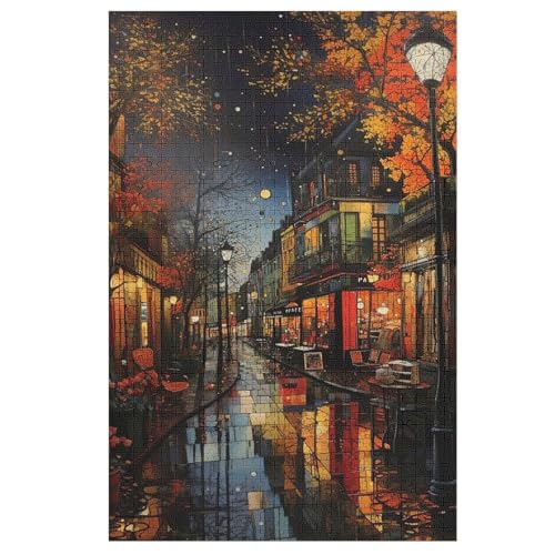 Puzzle 1000 Teile Erwachsene Japan-Stil Holzpuzzle Für Erwachsene Lernspiel Herausforderungsspielzeug 1000-teilige The Puzzles Für Erwachsene Kinder （78×53cm） von GGJJTT