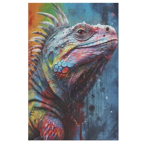 Puzzle Für Erwachsene 1000 Teiliges Chamäleon Puzzles Für Erwachsene Holzbrettpuzzles Denksportaufgaben Für Erwachsene 78×53cm Puzzle Für Erwachsene 1000 Teiliges Chamäleon Puzzles Für Erwachsene Holzbrettpuzzles Denksportaufgaben Für Erwachsene 78×53cm von GGJJTT