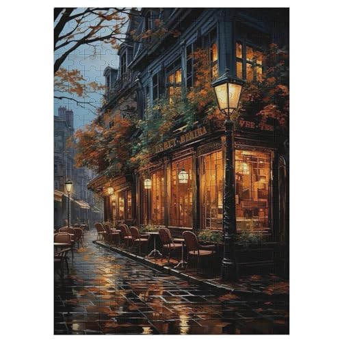 japanischer Stil 300 Teile Puzzle, Holzpuzzle, Puzzles Für Erwachsene Kinder, 300 Teile Puzzle Für Jugendliche & Erwachsene Lernspiel Herausforderungsspielzeug （42×30cm） von GGJJTT