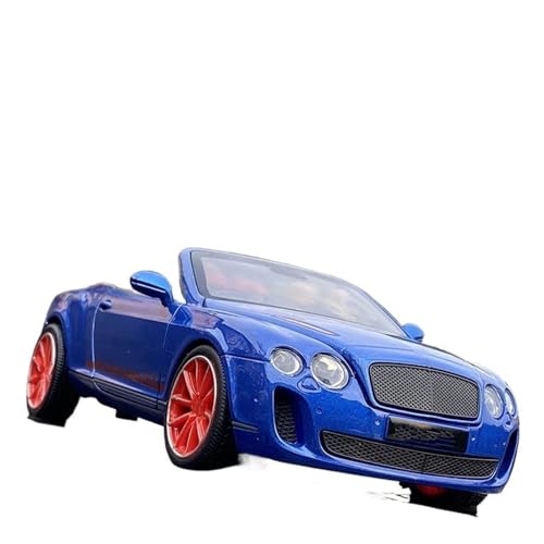 GHFTCCF Pull-Back-Modell Für Continental ISR Alloy Diecast Metal Vehicle Car Model 1:24 Anteil(Size:Blue with Box) von GHFTCCF