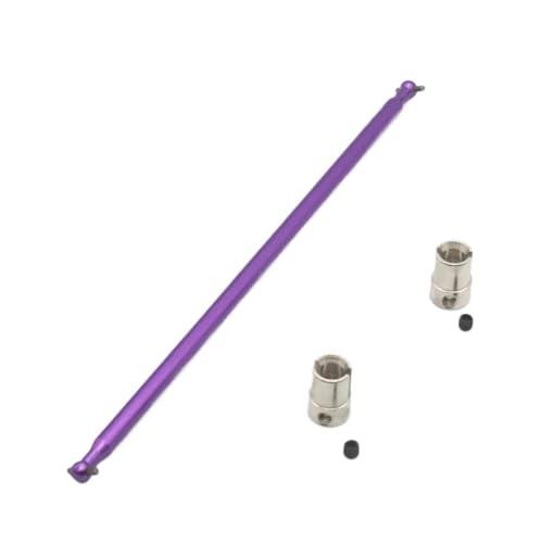 GHJtRs Aluminium 03003 Antriebswelle und Tasse B 02016, kompatibler Ersatz für 1/10 RC-Automodelle 94103 und 94123(Purple and Sliver) von GHJtRs