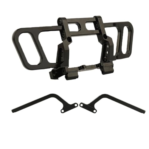 GHJtRs Black Metall Front Stoßstange Bullenriegel Upgrade Teil kompatibel mit 1 10 RC Crawler Car Accessoires GHJtRs Black Metall Front Stoßstange Bullenriegel Upgrade Teil kompatibel mit 1 10 RC Crawler Car Accessoires von GHJtRs