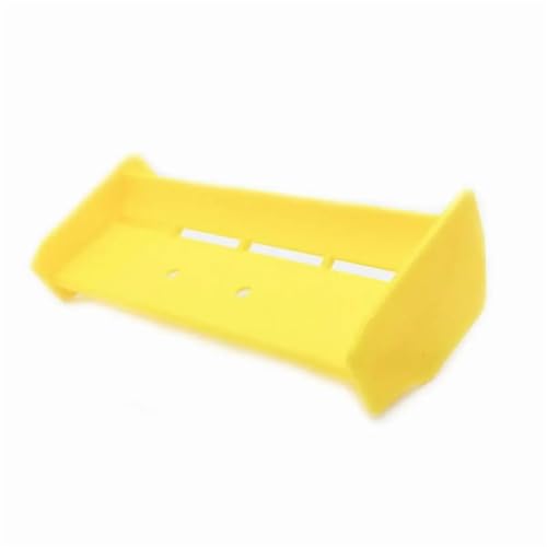 GHJtRs Heckflügel-Körperspoiler 06021 Heckflügel aus Verbundmaterial, kompatibel mit 1/10 Off Road Buggy Racing, verschiedenen Modellen(Yellow) von GHJtRs