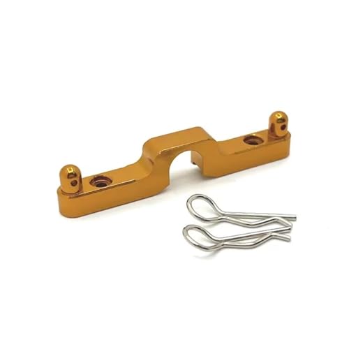 GHJtRs Kompatible Ersatzmetall-Autogehäusesäule für 1/14 14301 14302 14303 RC-Autoteile(Yellow) von GHJtRs