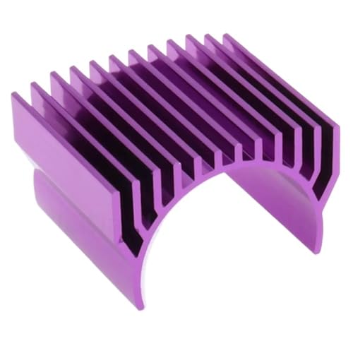 GHJtRs Kühlkörperkühlung, kompatibel mit 540 545 550 3650 3660 3670 Motoren für 1/10 Modell-RC-Autos und Boote(Purple) von GHJtRs