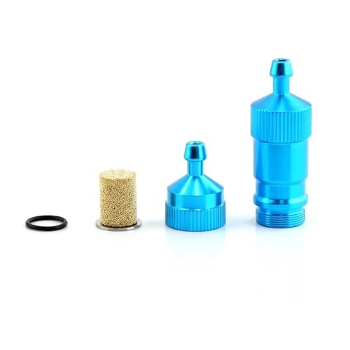 GHJtRs Kupferkern-Kraftstofffilter, kompatibel mit RC-Flugzeugspielzeug, Autos, Booten(Blue) von GHJtRs