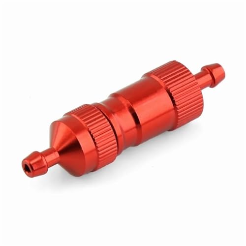 GHJtRs Kupferkern-Kraftstofffilter, kompatibel mit RC-Flugzeugspielzeug, Autos, Booten(RED) von GHJtRs