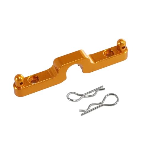 GHJtRs Metall-Hinterkörper mit Fester Säule, verbesserte Teile und Zubehör, kompatibel mit Hyper Go 14301 14302 14303 1/14 RC-Car(Golden) von GHJtRs