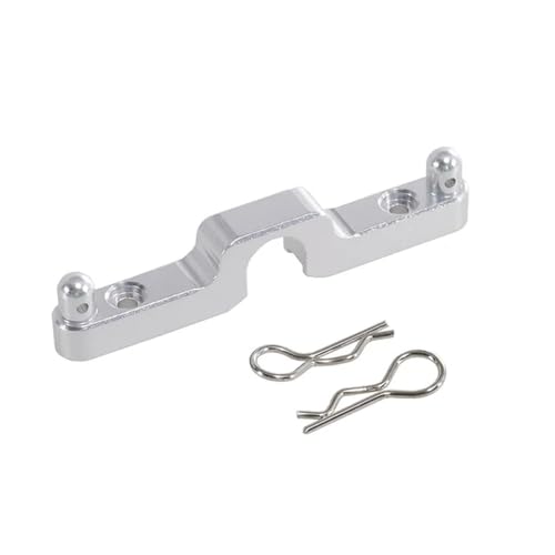 GHJtRs Metall-Hinterkörper mit Fester Säule, verbesserte Teile und Zubehör, kompatibel mit Hyper Go 14301 14302 14303 1/14 RC-Car(Silver) von GHJtRs