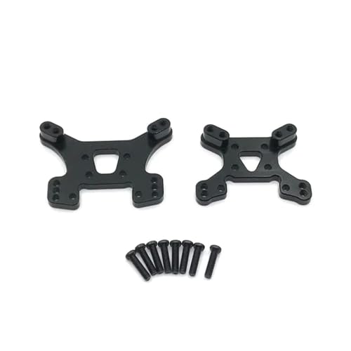 GHJtRs Metall-Stoßdämpfer-Upgrade-Teile für 124017 124019 144001 144010 RC-Cars, kompatibel mit ähnlichen Modellen(Black) von GHJtRs