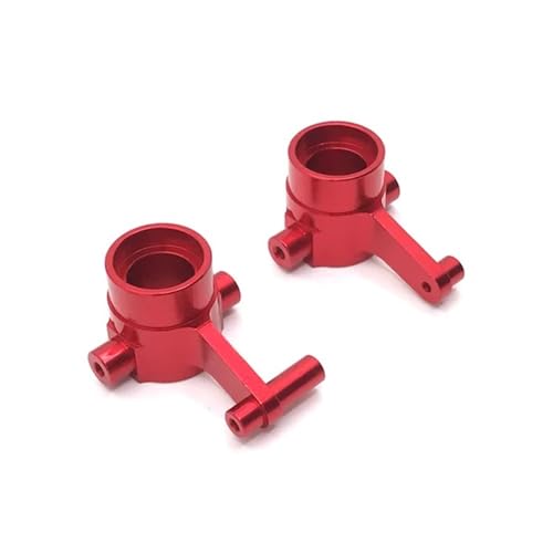 GHJtRs Metall Upgrade Vorderachse Lenkbecher kompatibel mit 1/10 ZP1001 ZP1002 ZP1003 ZP1004 RC Auto Teile(RED) von GHJtRs