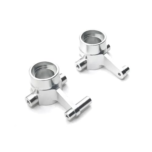 GHJtRs Metall Upgrade Vorderachse Lenkbecher kompatibel mit 1/10 ZP1001 ZP1002 ZP1003 ZP1004 RC Auto Teile(Silver) von GHJtRs