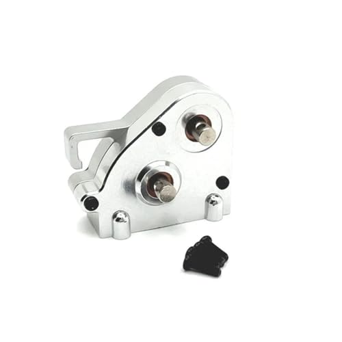 GHJtRs Mittelwellen-Metall-Upgrade-Box-Baugruppe, kompatibel mit MN-Modell 1/12 MN128 MN86 G500 RC-Autoteilen(Silver) von GHJtRs