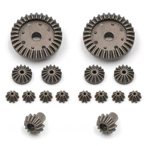 GHJtRs Upgrade Metall-Differentialgetriebegehäuse für 12427 12429 12428 12423 Feiyue 1/12 RC-Autos, kompatibel mit ähnlichen Modellen(Differential Gear) von GHJtRs