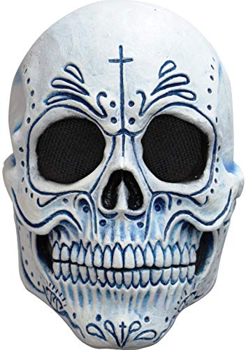 Ghoulish Productions - Mexikanische Catrina-Maske, Día de los Muertos-Linie, strapazierfähiges Latexkostüm, handbemalt, Halloween, Karnevalsumzug, Kostümparty, Einheitsgröße für Erwachsene. von Ghoulish Productions