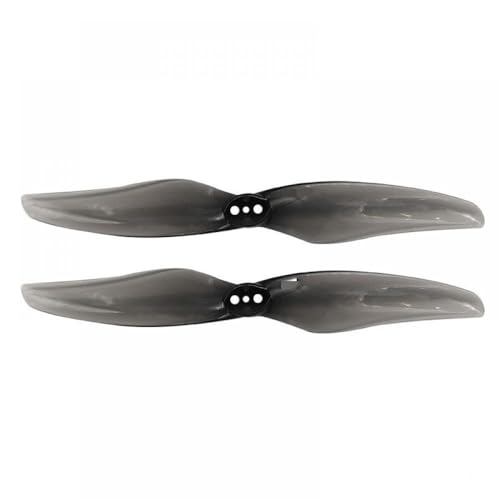 4024 Propeller, 12 Paar, 2 oder 3 Löcher, 1,5 mm, 4 x 2,4 CW CCW, kompatibel mit bürstenlosen FPV-Motorpropellern(12PAIR Grey) von GHqHQL