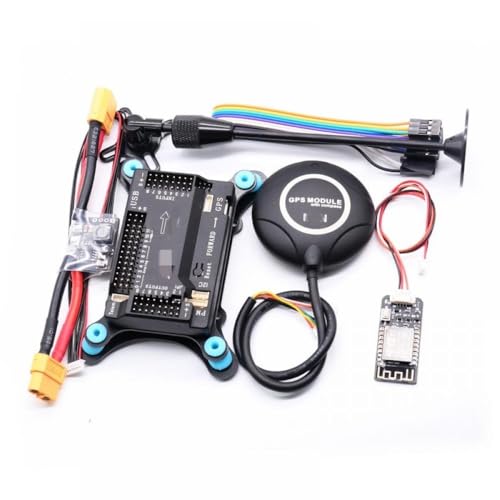 APM2.8 Flight Controller mit Ardupilot M8N GPS mit integriertem Kompass GPS-Ständer Stoßdämpfer Kompatibel mit kompatiblen RC Quadcopter Multicopter(Vertical Packaged) von GHqHQL