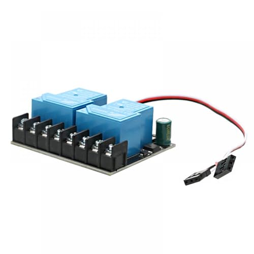 GHqHQL 1PCS 30A Dual-Weg Relais Schalter Controller Modul Kompatibel Mit 12-80V Elektrische Auf-Off licht Kompatibel mit RC Flugzeug Motor Vorwärts Rückwärts von GHqHQL