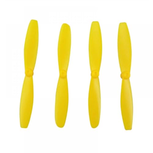 GHqHQL Bunte CW CCW Propeller Kompatibel mit NI Drone Mambo Swing kompatible Quadcopter Ersatzteile(Yellow) von GHqHQL