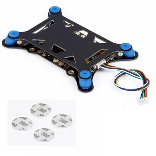 GHqHQL DIY FPV APM PX4 5-in-1-Stoßdämpfer-Dämpfungsplatte, integriertes Leistungsmodul und ESC-Stromverteilungsplatine, kompatibel mit 5 V und 12 V BEC(2 Pieces) von GHqHQL