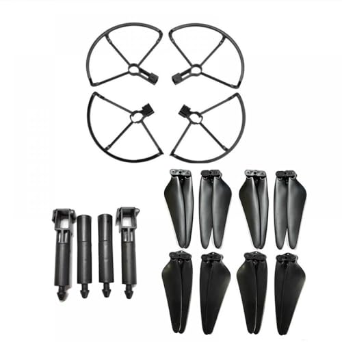 GHqHQL F11S 4K F11 Pro RC Drohne Feder Stoßdämpfer Schutz Propeller Schutz und Fahrwerk kompatibel mit F11S 4K und F11 Pro Drohnen(Guard KIT 2) von GHqHQL