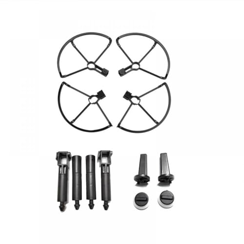 GHqHQL F11S 4K F11 Pro RC Drohne Feder Stoßdämpfer Schutz Propeller Schutz und Fahrwerk kompatibel mit F11S 4K und F11 Pro Drohnen(Guard KIT 3) von GHqHQL