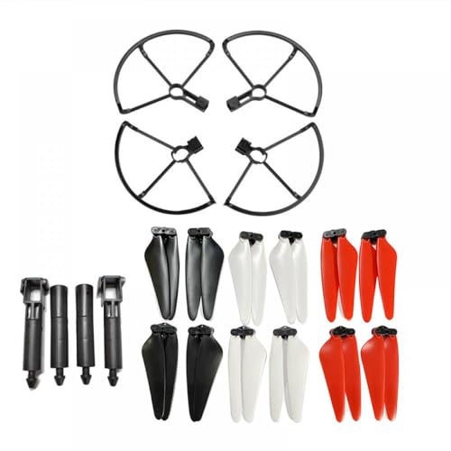 GHqHQL F11S 4K F11 Pro RC Drohne Feder Stoßdämpfer Schutz Propeller Schutz und Fahrwerk kompatibel mit F11S 4K und F11 Pro Drohnen(Guard KIT 4) von GHqHQL