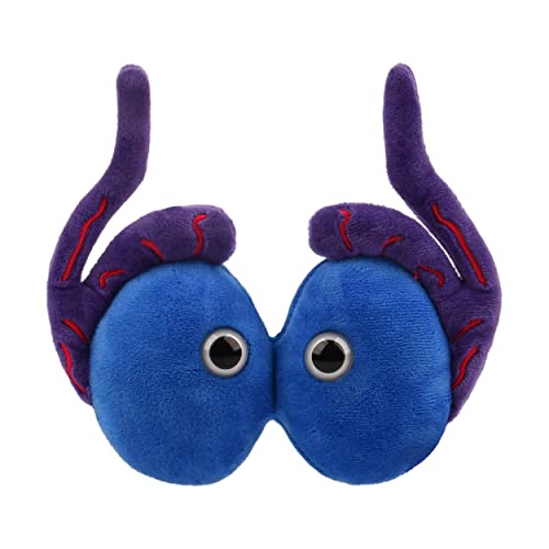 GIANTmicrobes Hodenplüsch, Hodenspielzeug, Hoden-Geschenk, Hodenkrebs, Vasektomie-Geschenke, Urologie-Geschenke, Urologie-Pflege, Hoden-Kissen, Hoden-Kissen, Hoden-Gag-Geschenk von GIANTmicrobes