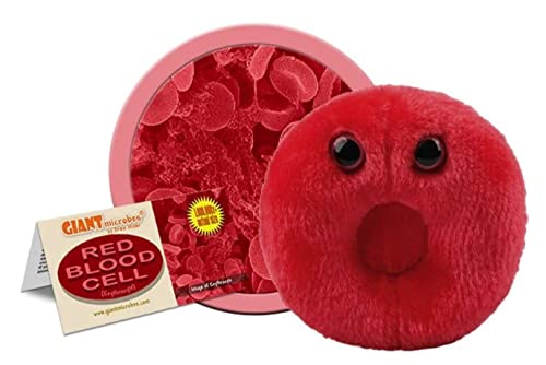 GIANTmicrobes Plüschtier, rote Blutkörperchen von GIANTmicrobes