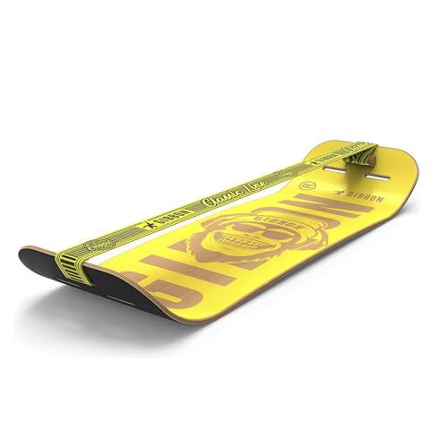 Gibbon Slacklines Mädchen T-Shirt Girls Board, Yellow, 28 x 106 x 14 cm von GIBBON