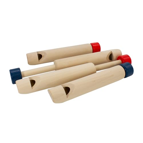 GICO Kolbenflöten Lotusflöten Pfeifen mit Tonänderung farbig aus Holz - 4 Stück - 7926 GICO Kolbenflöten Lotusflöten Pfeifen mit Tonänderung farbig aus Holz - 4 Stück - 7926 von GICO