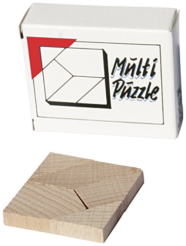 Multi Puzzle - Mini Holz Puzzle Knobelspiel Geduldspiel Klassiker Minipuzzle von GICO