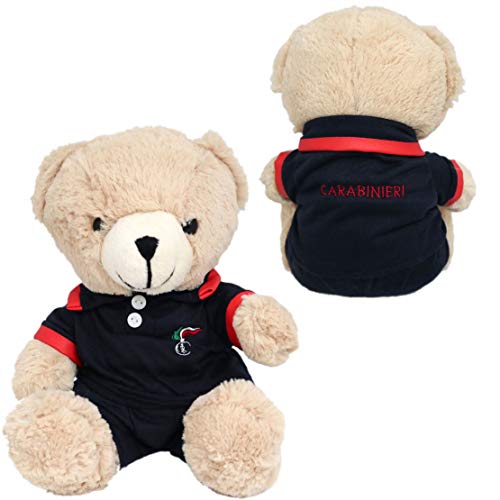 Giemme Plüschtier Bär Carabinieri 23 cm Maskottchen Teddy Bear PS 11002 von GIEMME