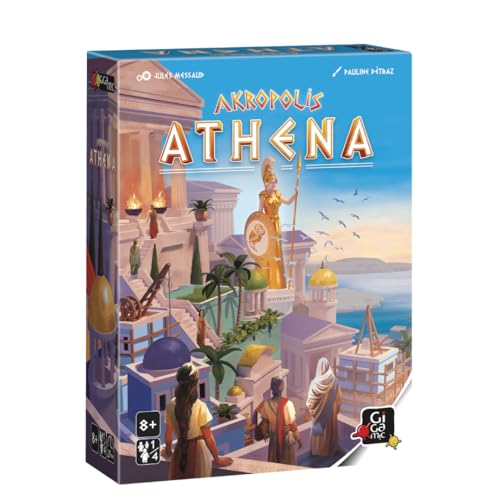 Akropolis: Athena | Erweiterung für Mensa Select Strategiespiel für Jugendliche und Erwachsene | ab 8 Jahren | 2 bis 4 Spieler | 25 Minuten von GIGAMIC