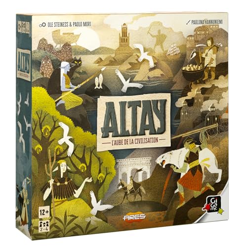 Altay – Ein einfacher Zugang, aber taktisches Strategiespiel, ab 12 Jahren, für 2 bis 4 Spieler Altay – Ein einfacher Zugang, aber taktisches Strategiespiel, ab 12 Jahren, für 2 bis 4 Spieler von GIGAMIC