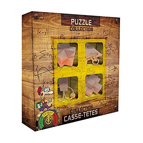 Eureka 52473367 - Holzpuzzle-Set Experte 4-teilig von GIGAMIC