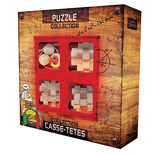 Eureka 52473368 - Holzpuzzle-Set Extreme 4-teilig von GIGAMIC