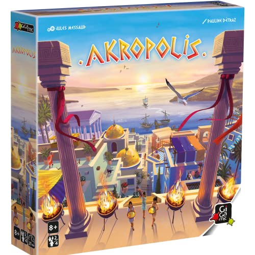 GIGAMIC - Acropolis — AS Gold — Spiel des Jahres 2023, 1-4 Spieler [französische Version] von GIGAMIC