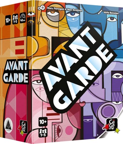 GIGAMIC - Avant Garde – Deckbuilding-Spiel – Präsentieren Sie die schönste Kunstgalerie, um das Spiel zu gewinnen – von 1 bis 5 Spielern – ab 10 Jahren. von GIGAMIC