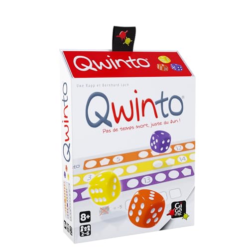 GIGAMIC Gesellschaftsspiel Qwinto, JNQW von GIGAMIC