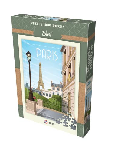 GIGAMIC PWPPAB Puzzle Paris Ma Belle Wim' 1000 Stück von GIGAMIC