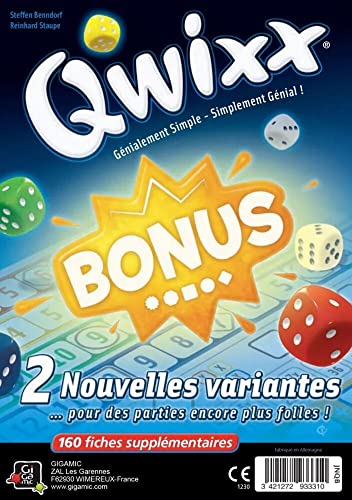 GIGAMIC QWIXX Bonus (Bloc) JNQB von GIGAMIC