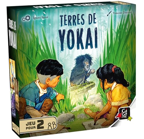 Terres de Yokai – EIN Spiel exklusiv für 2 Spieler. Ab 10 Jahren von GIGAMIC