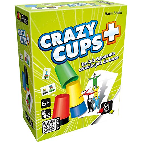 GIGAMIC AMHCP Reflexspiel – Crazy Cups Plus, Blau, Gelb GIGAMIC AMHCP Reflexspiel – Crazy Cups Plus, Blau, Gelb von GIGAMIC