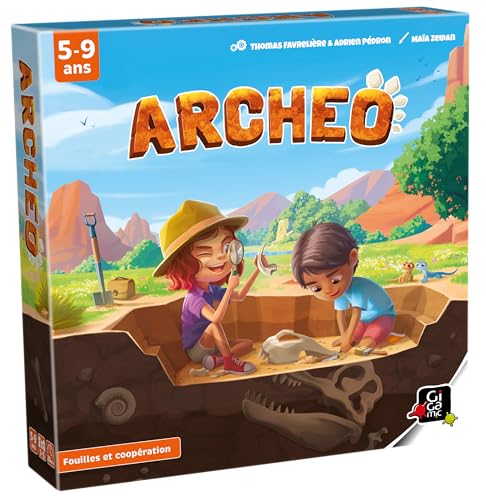 Gigamic - Archeo – Spielt die Rolle eines Archäologen in diesem Ausgrabungsspiel. – Kinderspiel – ab 5 Jahren – für 1 bis 5 Spieler. Gigamic - Archeo – Spielt die Rolle eines Archäologen in diesem Ausgrabungsspiel. – Kinderspiel – ab 5 Jahren – für 1 bis 5 Spieler. von GIGAMIC